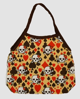 Skull Canvas bag- new yellow skull design